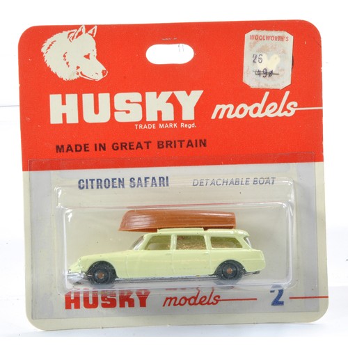 372 - Husky Models Export Carded Blister comprising No. 2 Citroen Safari. Excellent, factory sealed bliste... 