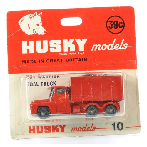 373 - Husky Models Export Carded Blister comprising No. 10 Guy Warrior Coal Truck. Excellent, factory seal... 