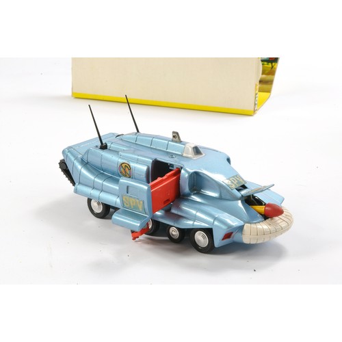 383 - Dinky No. 104 Captain Scarlet Spectrum Pursuit Vehicle. This version is blue with white front bumper... 