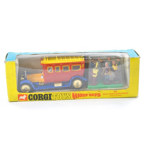 392 - Corgi No. 805 The Hardy Boys Set comprising Rolls Royce Silver Ghost and Figures (in bubble). Genera... 