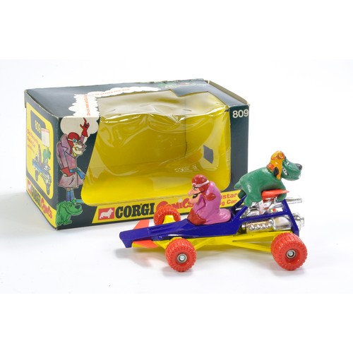 394 - Corgi No. 809 Dick Dastardly Racing Car with Mutley. Generally excellent in very good original box.