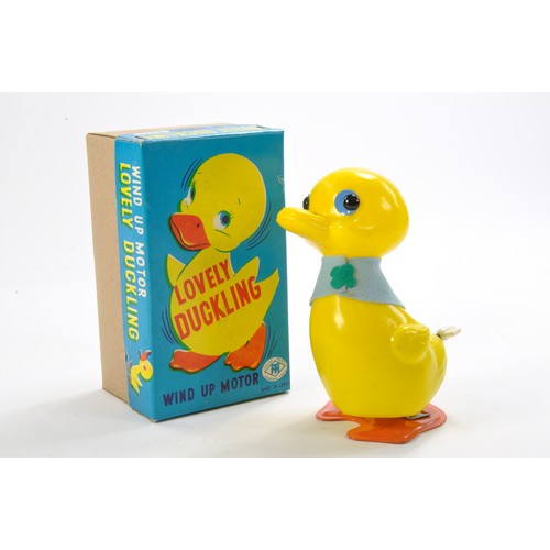 445 - Modern Toys Japan No. 3361 Clockwork 'Lovely Duckling'. Excellent in working order in excellent box.