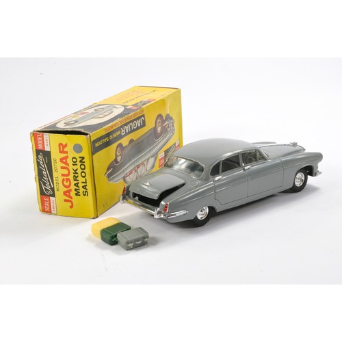 448 - Telsalda Friction Driven No. 20720 Jaguar Mark 10 Saloon Car with Luggage. Complete and in good work... 