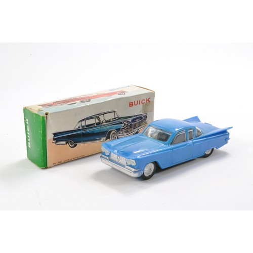 449 - Empire Made Plastic Friction Driven Buick. Good to very good in working order in good original box.