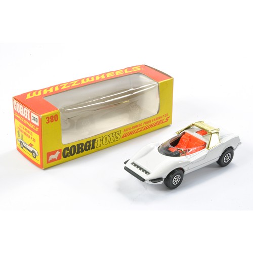 477 - Corgi No. 380 Alfa Romeo Pininfarinia. White with red interior. Excellent with no obvious sign of we... 