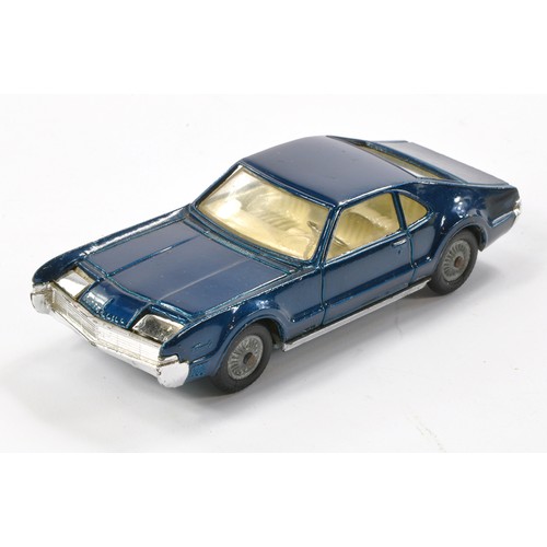 501 - Corgi No. 264 Oldsmobile Toronado. Petrol blue. Excellent with only the odd speck.