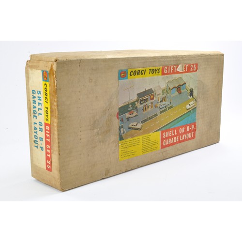 527 - Corgi No. GS25 Shell or BP Garage Layout. Empty Box. Some wear to top label as shown, side label gen... 