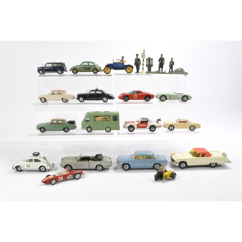 597 - A group of loose misc. diecast including Corgi, Spot-On, Polistil and others. Various issues as show... 