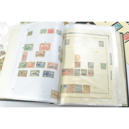 213 - Stamps Interest comprising a collection of Turkish issues, some mint and unused, ranging 19th to 20t... 