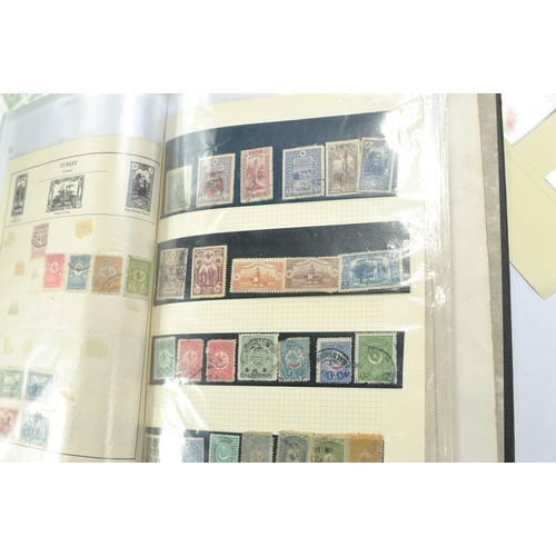 213 - Stamps Interest comprising a collection of Turkish issues, some mint and unused, ranging 19th to 20t... 