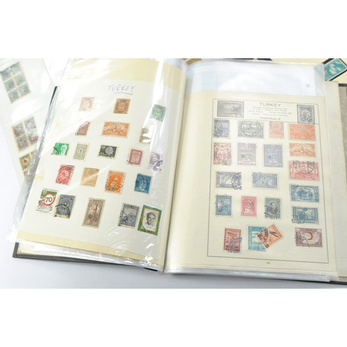 213 - Stamps Interest comprising a collection of Turkish issues, some mint and unused, ranging 19th to 20t... 