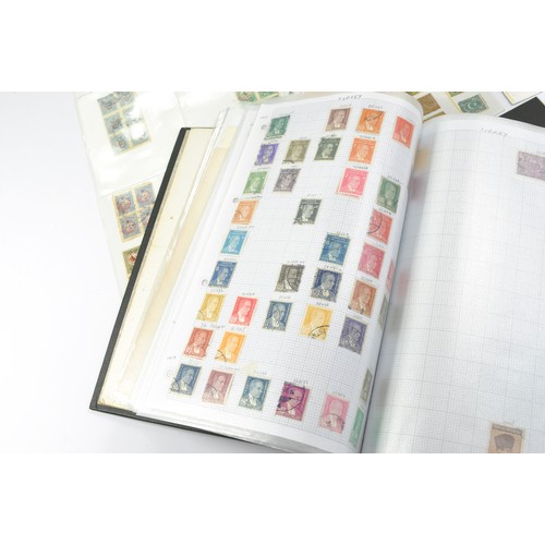 213 - Stamps Interest comprising a collection of Turkish issues, some mint and unused, ranging 19th to 20t... 