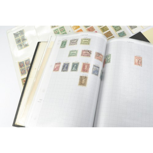 213 - Stamps Interest comprising a collection of Turkish issues, some mint and unused, ranging 19th to 20t... 