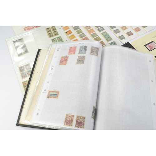 213 - Stamps Interest comprising a collection of Turkish issues, some mint and unused, ranging 19th to 20t... 