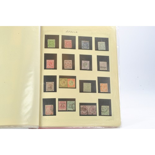 214 - Stamps interest comprising a collection of South African issues. Some mint and high value, ranging V... 