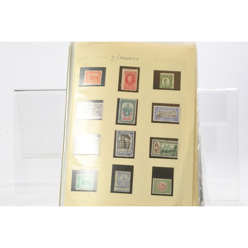 215 - Stamps interest comprising a collectoin of South American issues. Some mint, some rarer and high val... 