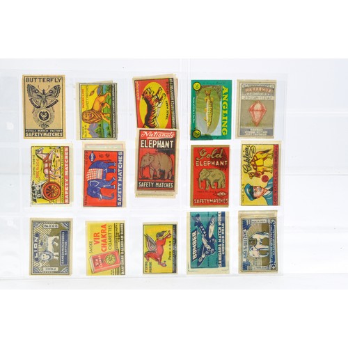 216 - A small selection of vintage Matchbox Labels.