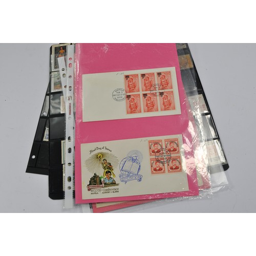 218 - Stamps interest comprising a collection of South American issues contained mostly on loose sheets as... 