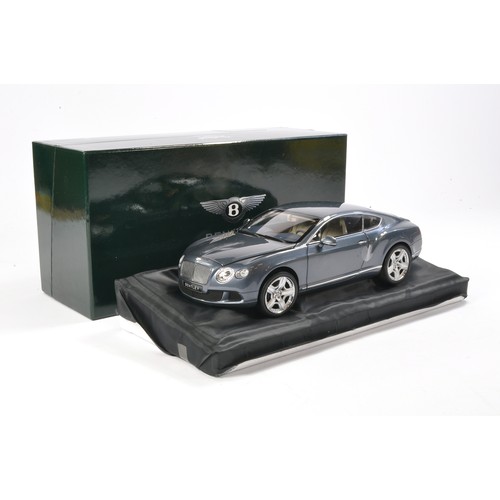 635 - Minichamps 1/18 No. BL835 Bentley Continental GT 2011 Thunder. Ex Bentley Dealership issue, not prev... 