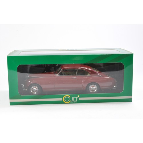 639 - Cult Scale Models 1/18 No. CML023-1 Bentley S1 Continental Fastback Coupe - Red Metallic. Ex Bentley... 