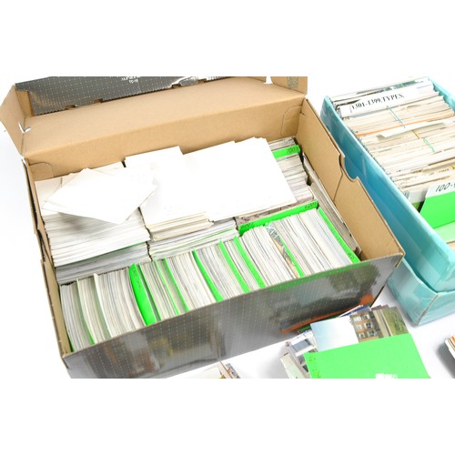 641 - A large quantity of Bus and Transport Photographs, organized into two boxes.