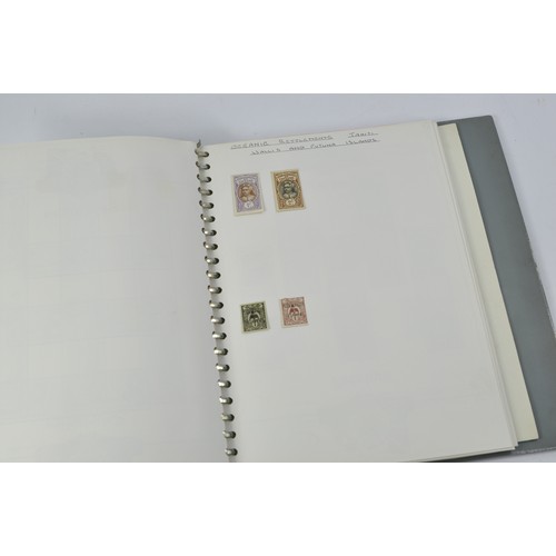 644 - Stamps interest comprising two albums comprising stamps of the World, mostly from early 20th century... 