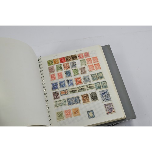 644 - Stamps interest comprising two albums comprising stamps of the World, mostly from early 20th century... 