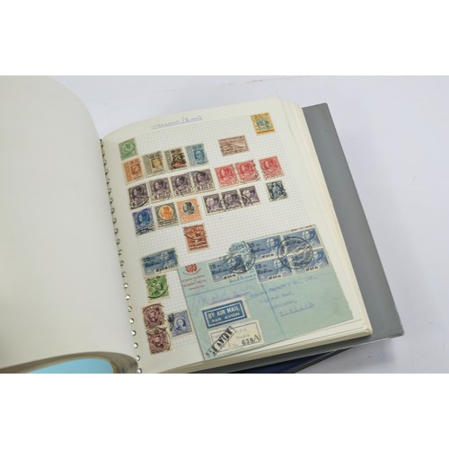 644 - Stamps interest comprising two albums comprising stamps of the World, mostly from early 20th century... 