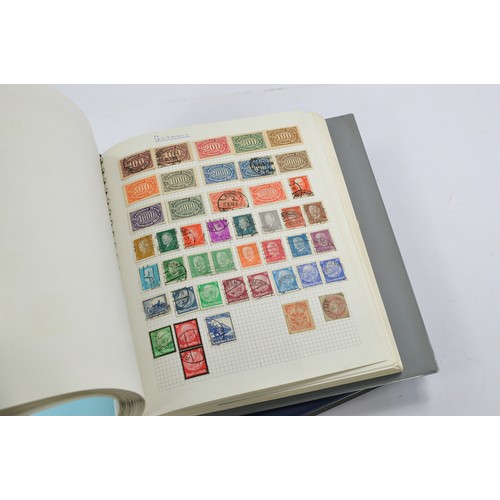 644 - Stamps interest comprising two albums comprising stamps of the World, mostly from early 20th century... 