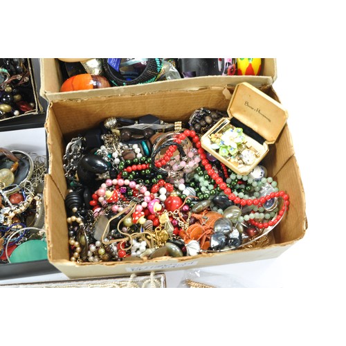 658 - A large assortment of Costume Jewelry from many makers as shown.