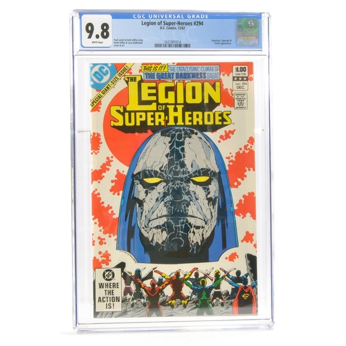 111 - Graded Comic Book Interest Comprising Legion of Super-Heroes #294- D.C.Comics 12/82 - Paul Levitz & ... 