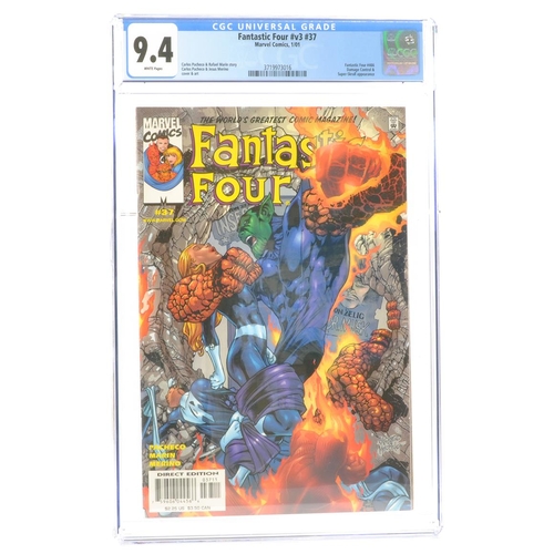 112 - Graded Comic Book Interest Comprising Fantastic Four #v3 #37- Marvel Comics 1/01 - Carlos Pacheco & ... 