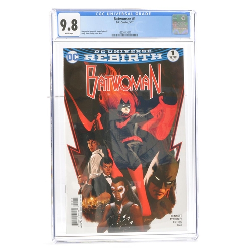 117 - Graded Comic Book Interest Comprising Batwoman #1 - D.C. Comics 5/17 - Marguerite Bennett & James Ty... 