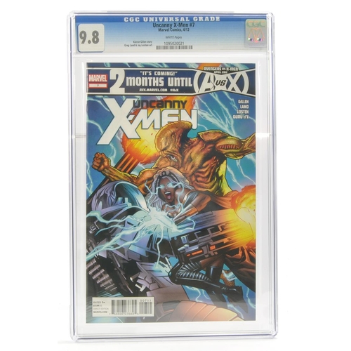 125 - Graded Comic Book Interest Comprising Uncanny X-Men #7 - Marvel Comics 4/12 - Kieron Gillen story. G... 