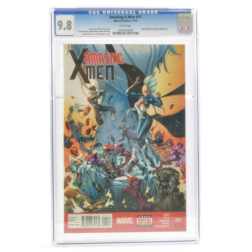 126 - Graded Comic Book Interest Comprising Amazing X-Men #11- Marvel Comics 11/14 - Craig Kyle & Chris Yo... 