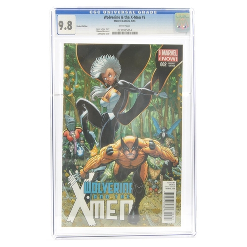 127 - Graded Comic Book Interest Comprising Wolverine & the X-Men #2 - Marvel Comics 5/14 - Variant Editio... 