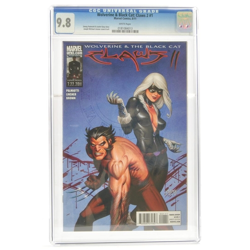 139 - Graded Comic Book Interest Comprising Wolverine & Black Cat: Claws 2 #1 - Marvel Comics 8/11 - Jimmy... 