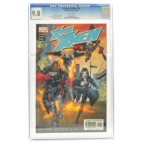 140 - Graded Comic Book Interest Comprising X-Men #29 - Marvel Comics 10/03 - Gris Claremont Story, Igor K... 