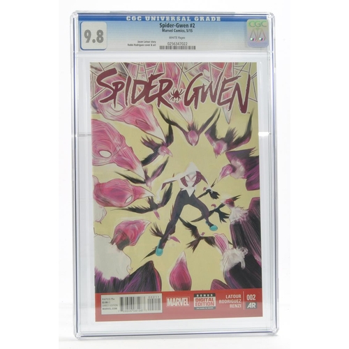 143 - Graded Comic Book Interest Comprising Spider - Gwen #2 - Marvel Comics 5/15 - Jason Latour Story, Ro... 