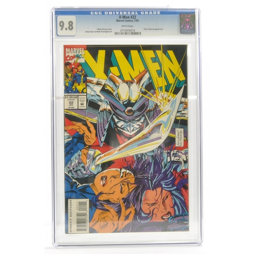 147 - Graded Comic Book Interest Comprising X-Men #22 - Marvel Comics 07/93 - Fabian Nicieza Story - Andy ... 