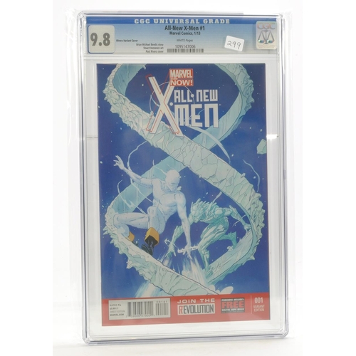 15 - Graded Comic Book Interest Comprising All-New X-Men #1 - Marvel Comics  1/13 - Rivera Variant Cover ... 