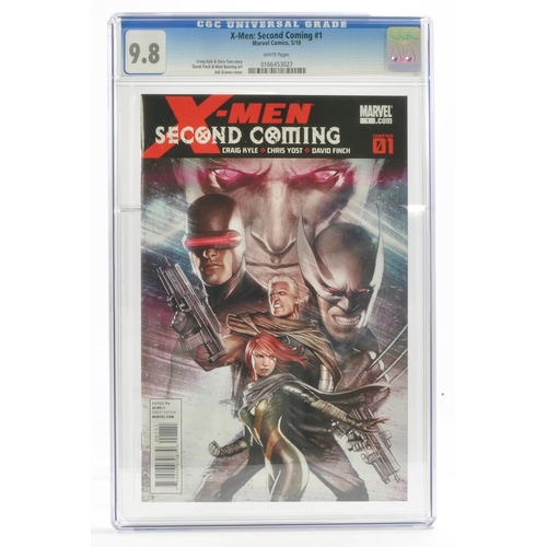 164 - Graded Comic Book Interest Comprising X-Men: Second Coming #1 - Marvel Comics 5/10 - Craig Kyle & Ch... 