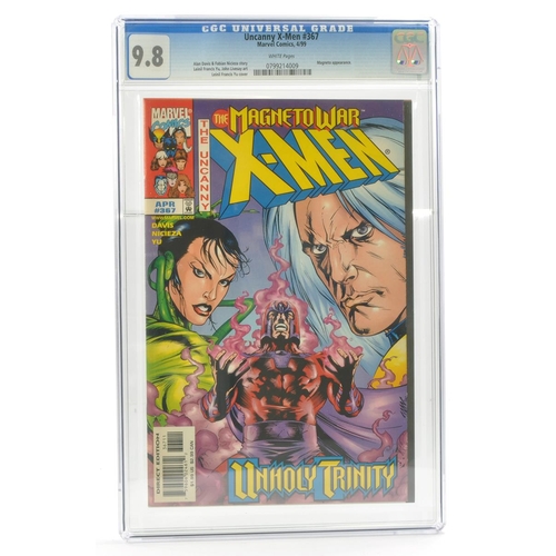 33 - Graded Comic Book Interest Comprising Uncanny X-Men #367 - Marvel Comics 4/99 - Alan Davis & Fabian ... 