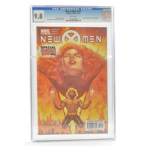 40 - Graded Comic Book Interest Comprising New X-Men #150 - Marvel Comics 2/04 - Grant Morrison Story - P... 