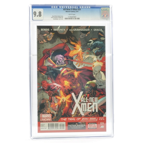 47 - Graded Comic Book Interest Comprising All-New X-Men #24 - Marvel Comics 5/14 - Brian Micheal Bendis ... 