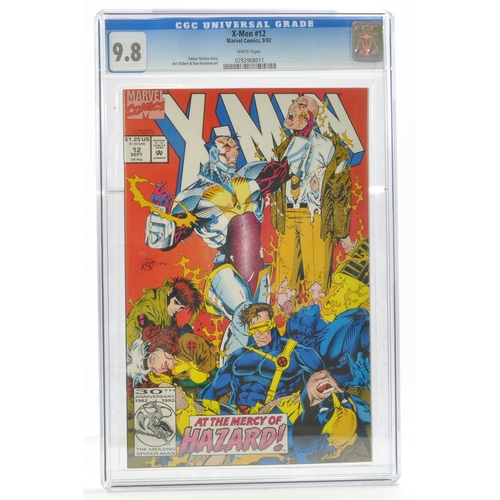 55 - Graded Comic Book Interest Comprising X -Men #12 - Marvel Comics 9/92 - Fabian Nicieza Story - Art T... 