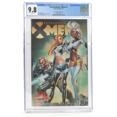 58 - Graded Comic Book Interest Comprising Extraordinary X -Men #1 - Marvel Comics 1/16 - JscottCampbell.... 