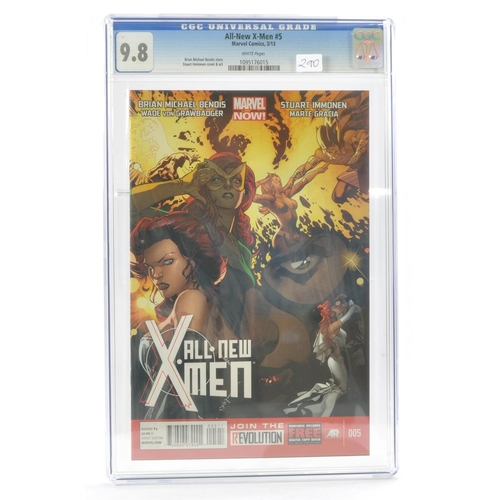 6 - Graded Comic Book Interest Comprising All-New X-Men #5 - Marvel Comics - 3/13 - Brian Michael Story,... 