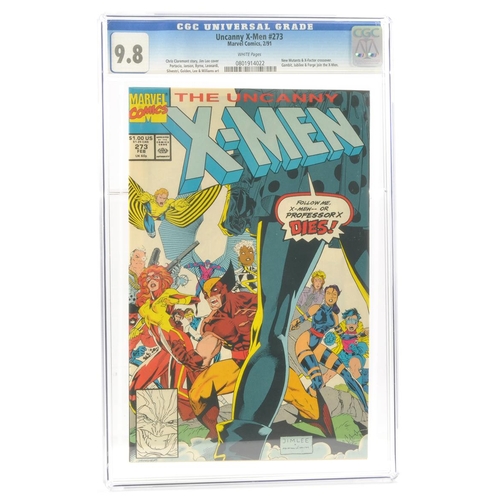 67 - Graded Comic Book Interest Comprising Uncanny X-Men #273 - Marvel Comics 2/91 - Chris Claremont stor... 