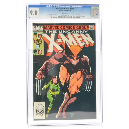 77 - Graded Comic Book Interest Comprising Uncanny X-Men #173 - Marvel Comics - 9/83 - Chris Claremont St... 